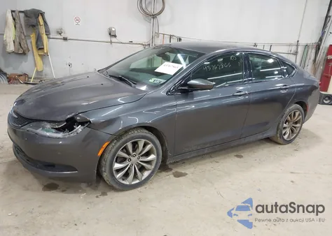 2015 Chrysler 200 S z USA, uszkodzony, nr VIN 1C3CCCDG3FN678514